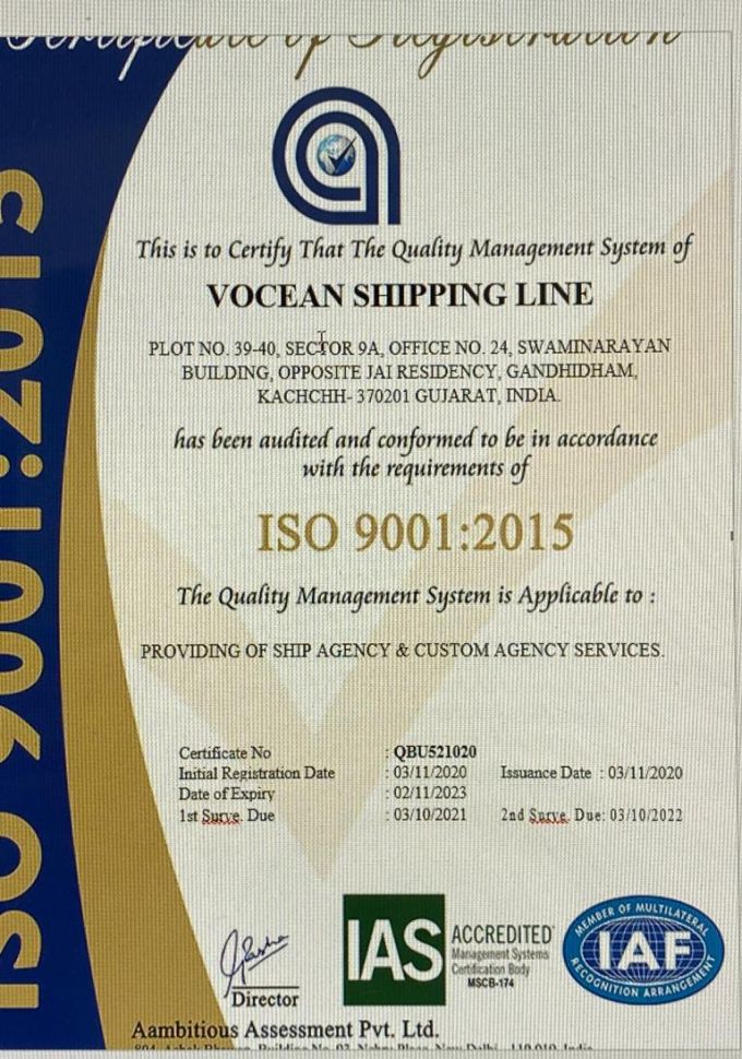 V-OCEAN SHIPPING PVT LTD.