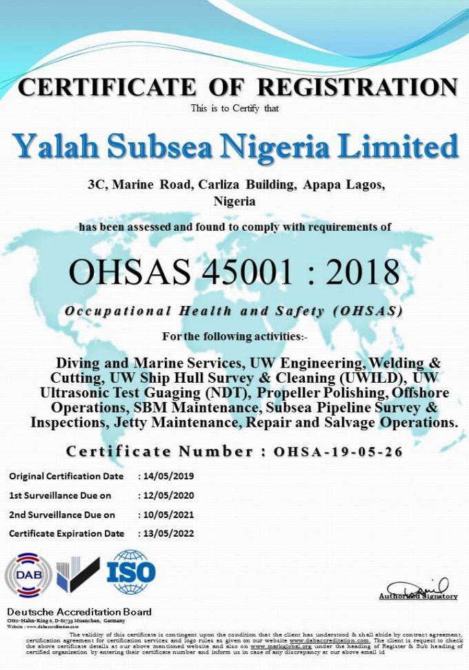 YALAH SUBSEA NIGERIA LIMITED