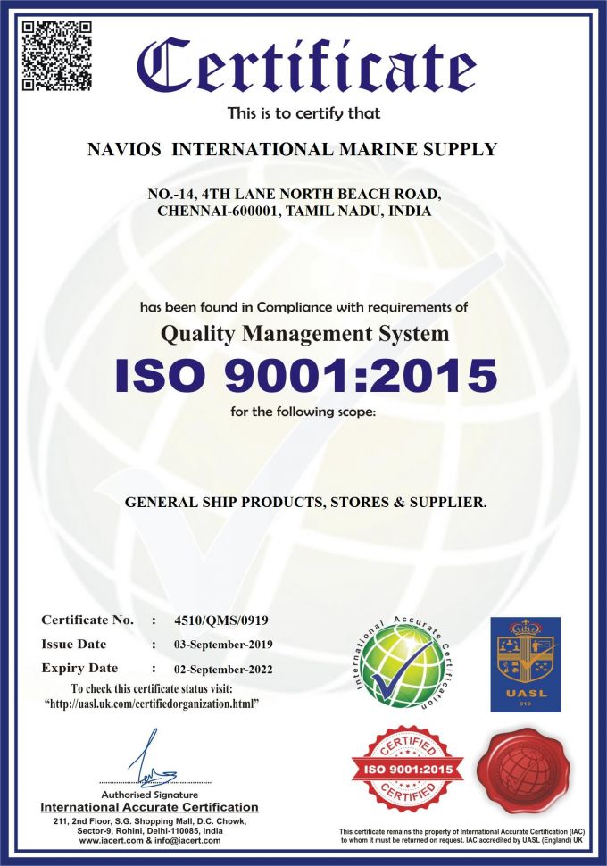 Navios International Marine Supply