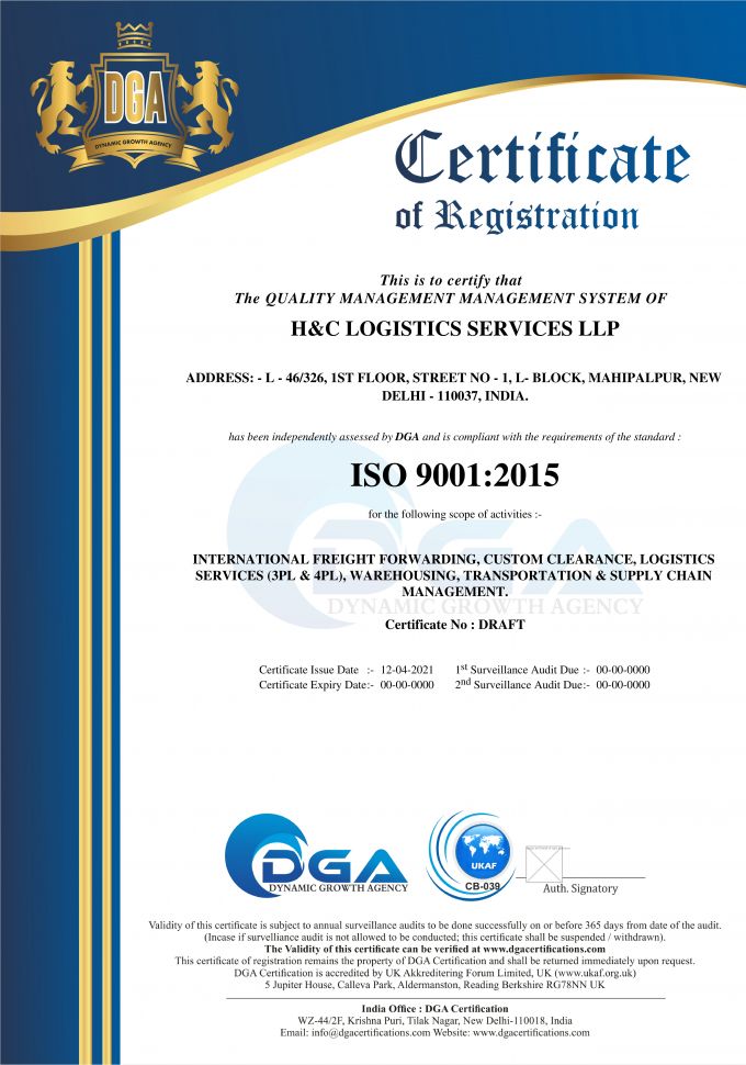H&C LOGISTICS SERVICES LLP