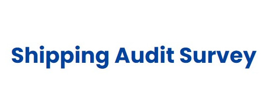 shipping audit survey